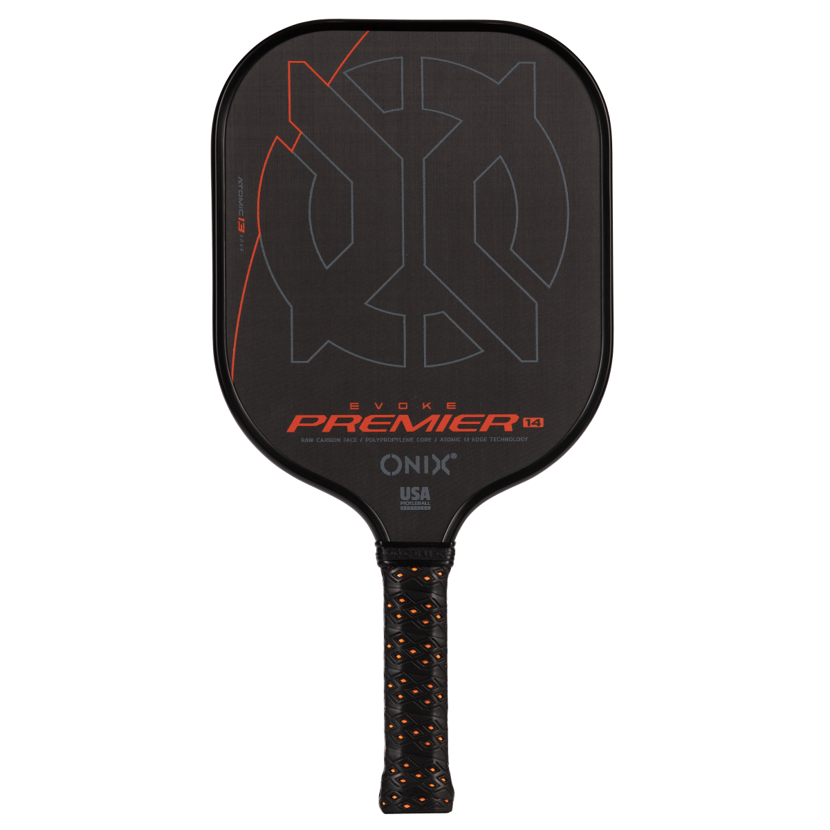Onix Premier Raw Carbon 14 piklbolo raketė