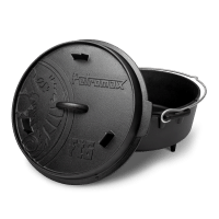 PETROMAX ketaus puodas Dutch Oven su kojelėmis ft6, 5,5l