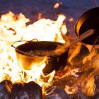 PETROMAX ketaus puodas Dutch Oven su kojelėmis ft6, 5,5l