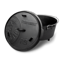 PETROMAX ketaus puodas Dutch oven su kojelėm, ft9, 7,5l