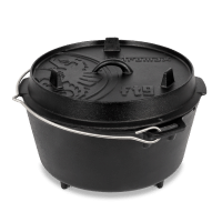 PETROMAX ketaus puodas Dutch oven su kojelėm, ft9, 7,5l