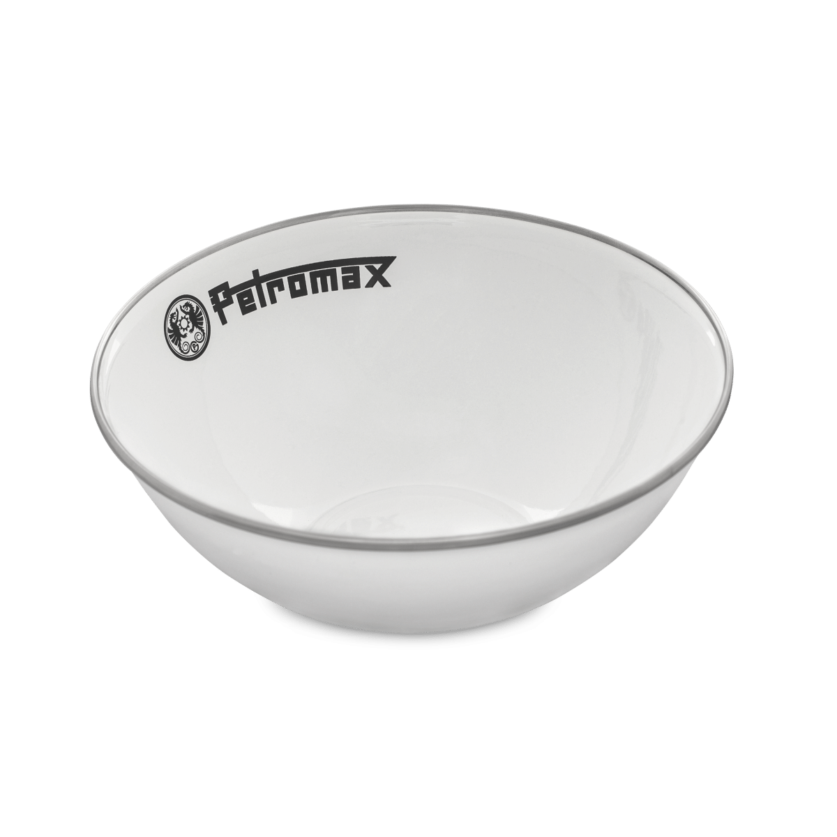 PETROMAX emaliuoto plieno dubenėlis, baltas, 2vnt, 600ml
