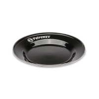 PETROMAX emaliuoto plieno lėkštės, juodos, 2vnt, 18cm