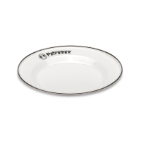 PETROMAX emaliuoto plieno lėkštės, baltos, 2vnt, 18cm