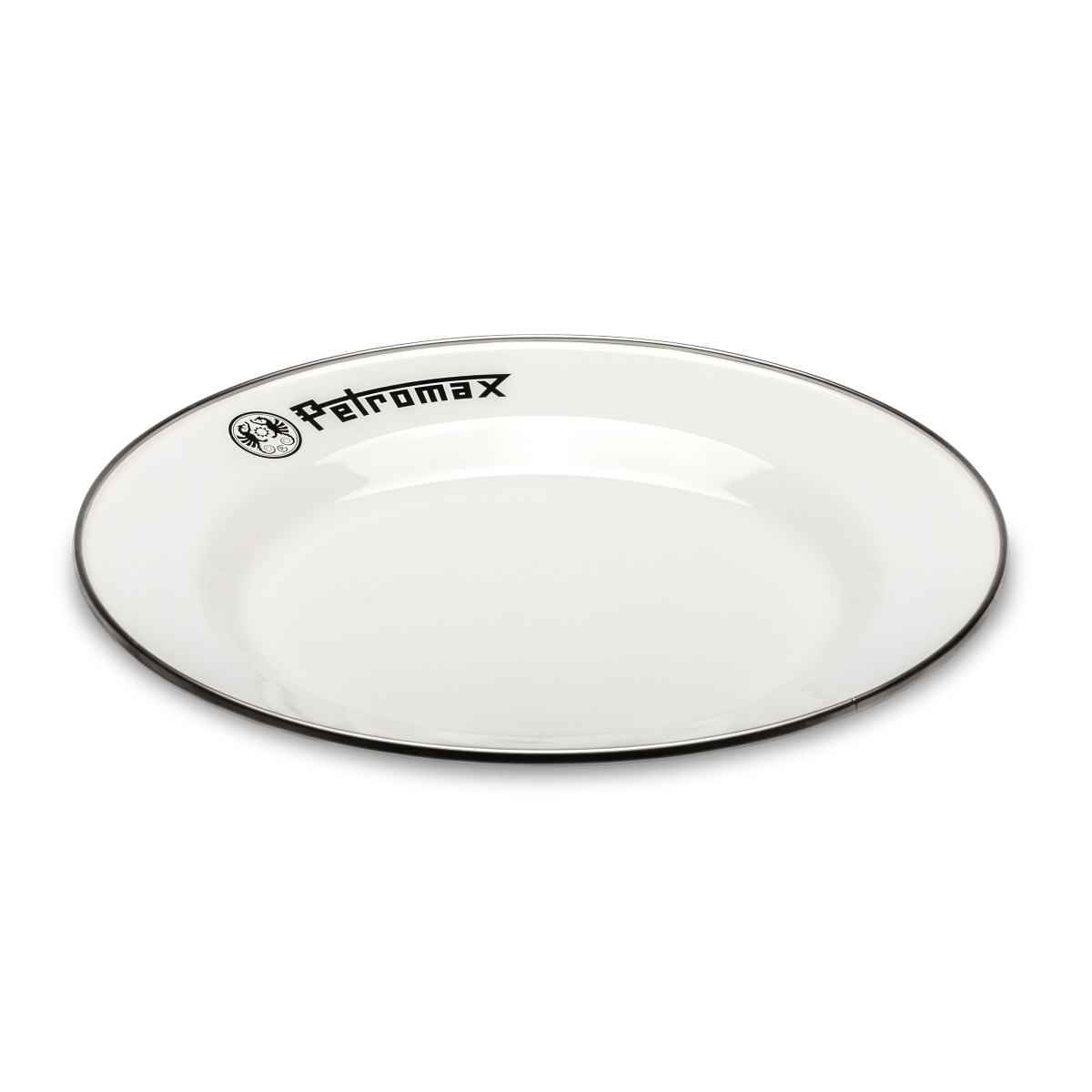 PETROMAX emaliuoto plieno lėkštės, baltos, 2vnt, 26cm