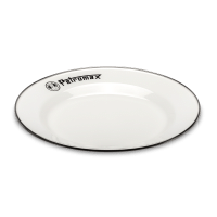 PETROMAX emaliuoto plieno lėkštės, baltos, 2vnt, 26cm