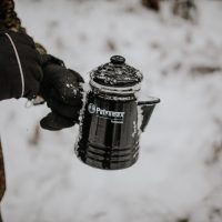PETROMAX stovyklavimo arbatinukas, juodas