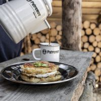 PETROMAX stovyklavimo arbatinukas, baltas