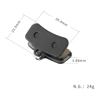 Stabdžių trinkelės Shimano Saint M810/M820, ZEE M640