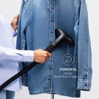 SteamOne PRO3500 drabužių garintuvas, juodas