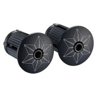 SUPACAZ Super Sticky Kush - Galaxy - White Stars + Black Plugs vairo juosta su kištukais