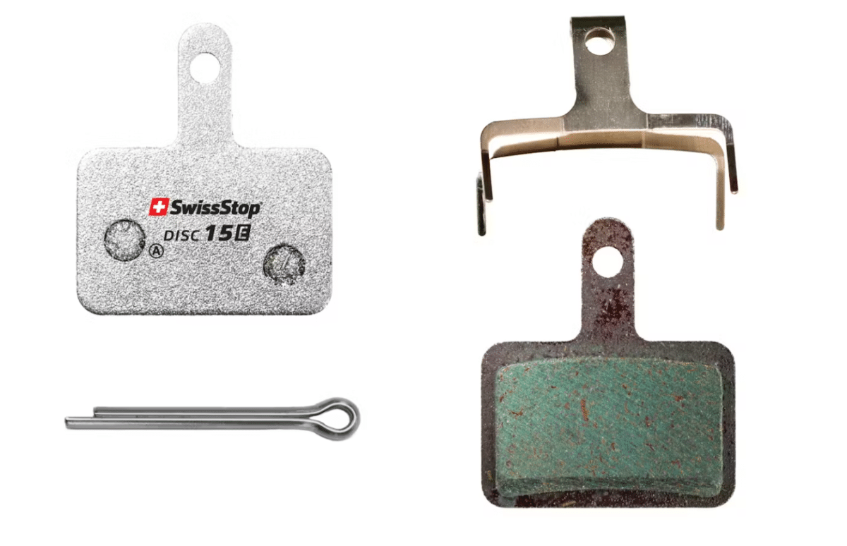 SWISSSTOP DISC 15 E Shimano / Quad / Tektro / TRP Stabdžių kaladėlės