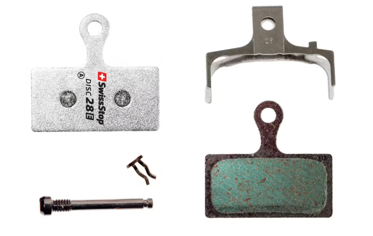 SWISSSTOP DISC 28 E Shimano XTR / XT / SLX / Alfine / Deore Stabdžių kaladėlės