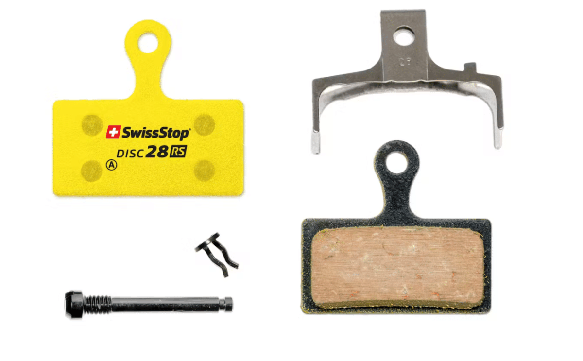 SWISSSTOP DISC 28 RS Shimano XTR / XT / SLX / Alfine / Deore Stabžių kaladėlės