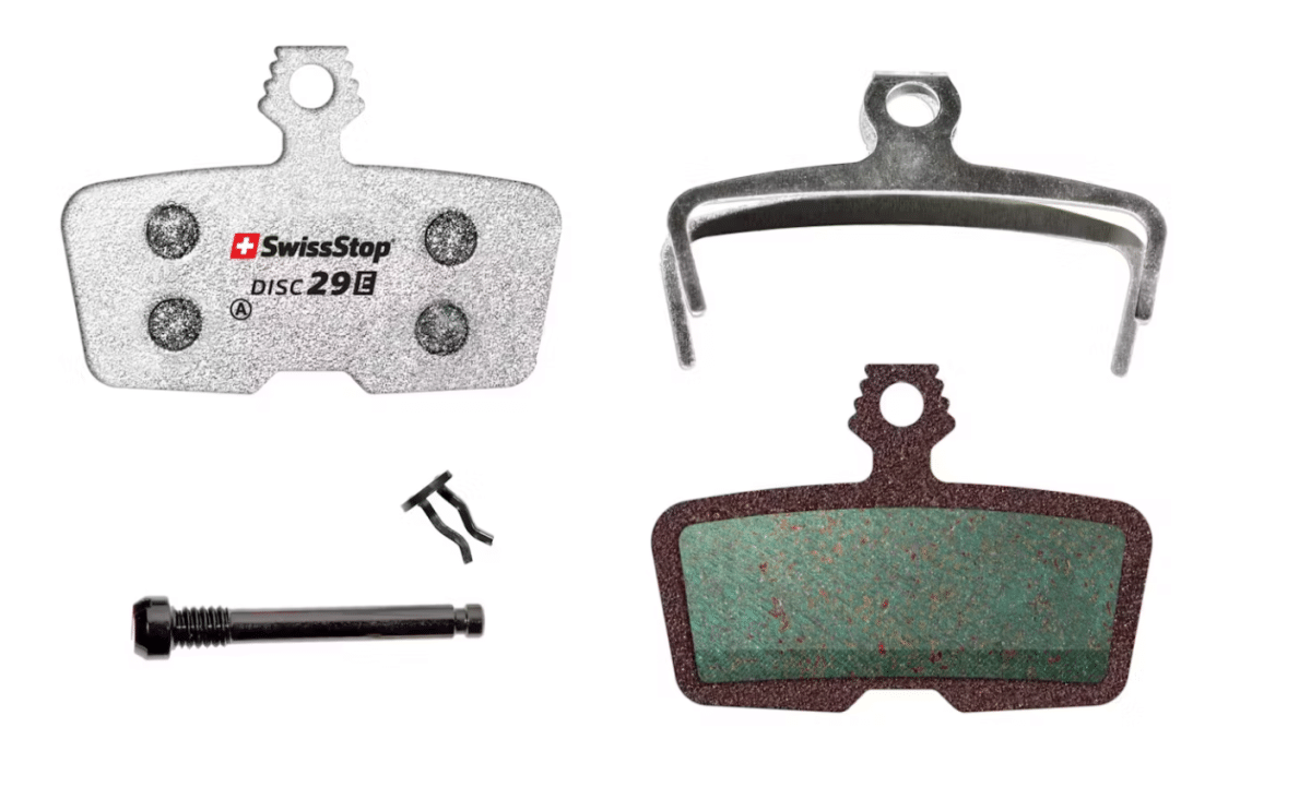 SWISSSTOP DISC 29 E AVID/SRAM Code and Guide RE Stabdžių kaladėlės
