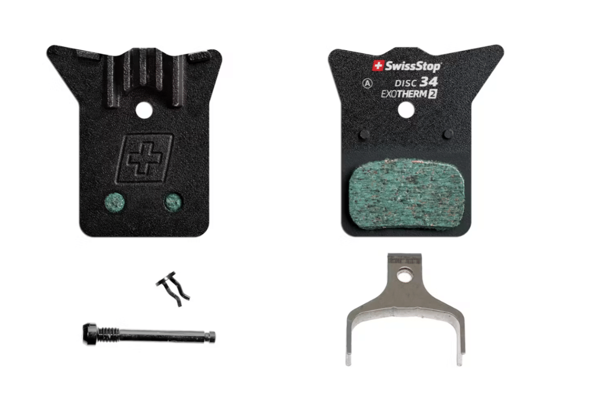 SWISSSTOP DISC 34 EXOTHERM2 Shimano Dura Ace / Ultegra / 105 / Tiagra / GRX Stabdžių kaladėlės