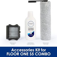 TINECO S5 Combo priežiūros rinkinys su valikliu, voleliu ir HEPA filtru