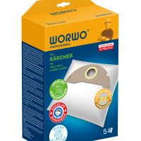 Dulkių siurblių maišeliai WORWO KARCHER 6904322 / KMB13K