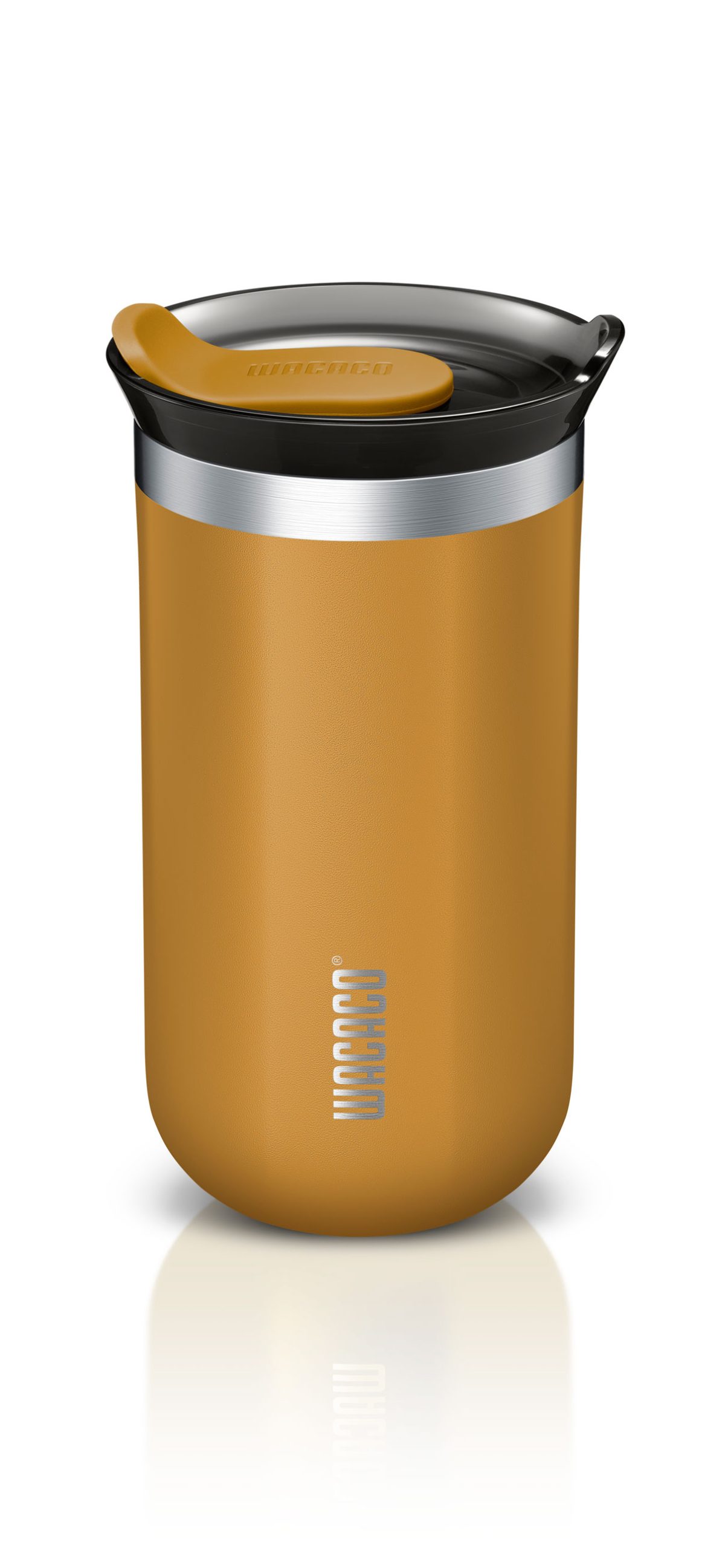 WACACO Octaroma Lungo termo puodelis, 300 ml, geltonas