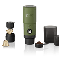 WACACO PIXAPRESSO OLIVE GREEN nešiojamas kavos aparatas