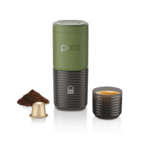 WACACO PIXAPRESSO OLIVE GREEN nešiojamas kavos aparatas